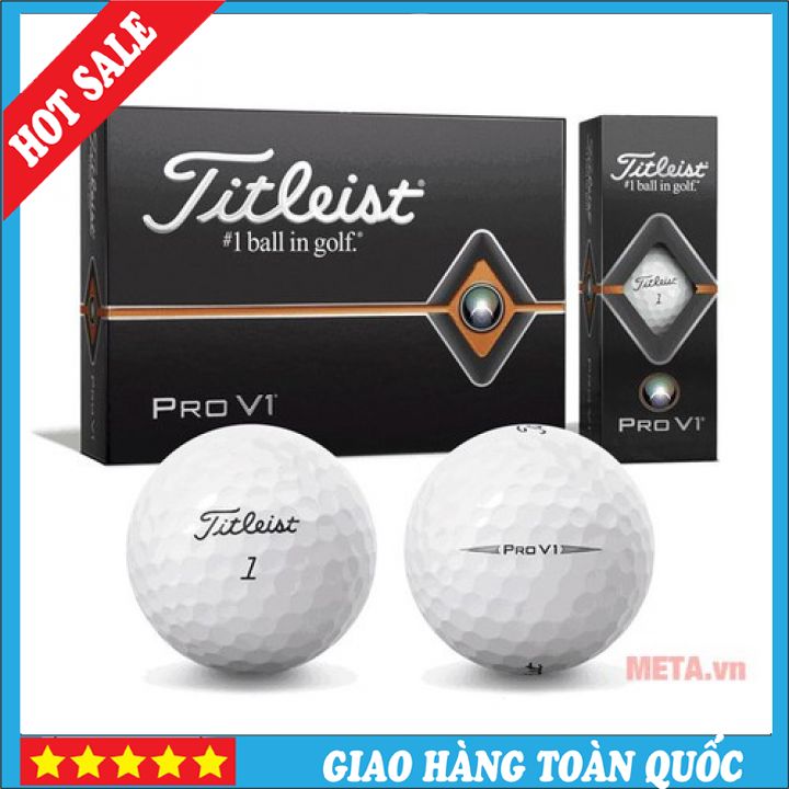 Bóng hộp golf titleist pro v1 hộp 12 quả
