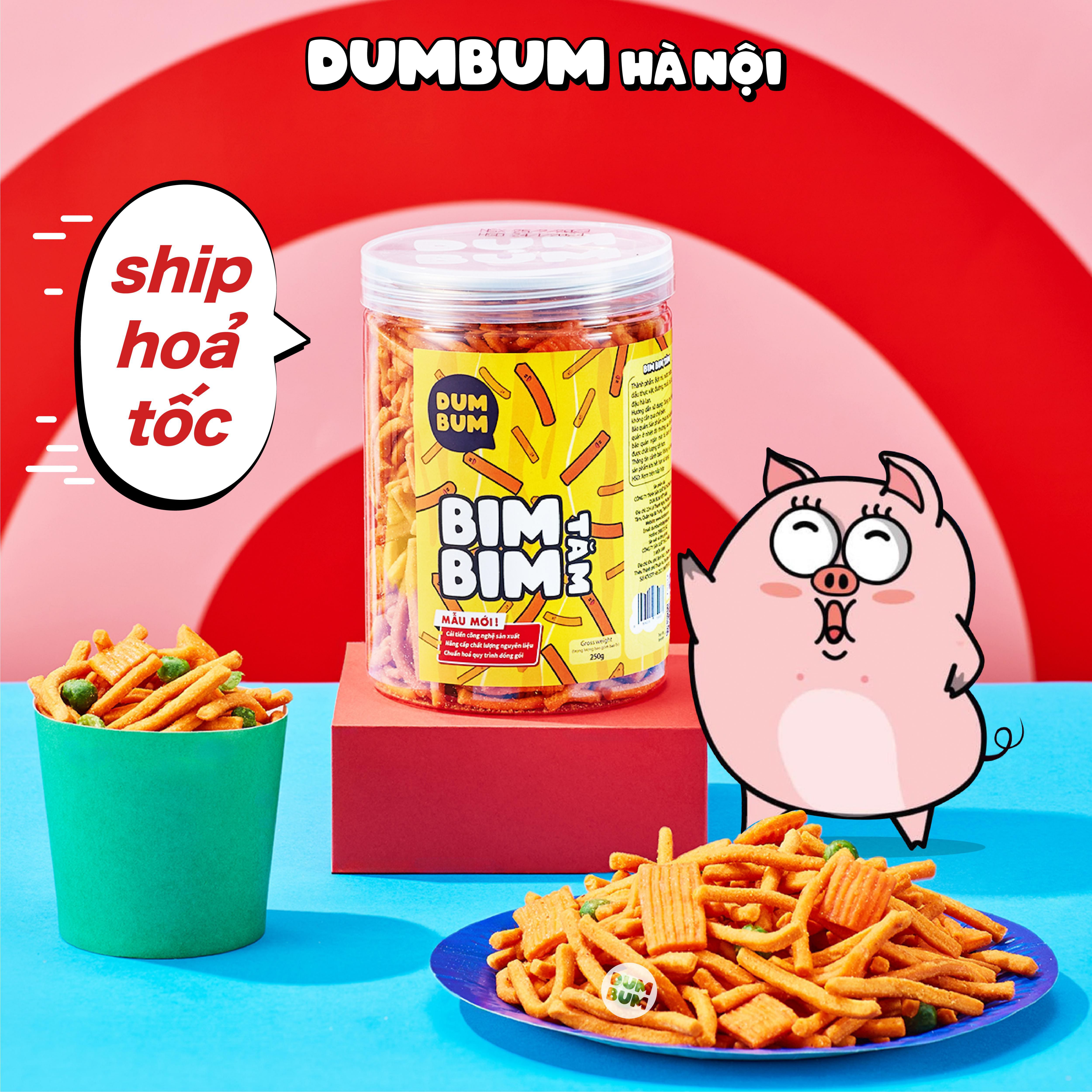 Bim bim que Thái Lan 250g DumBum đồ ăn vặt Hà Nội