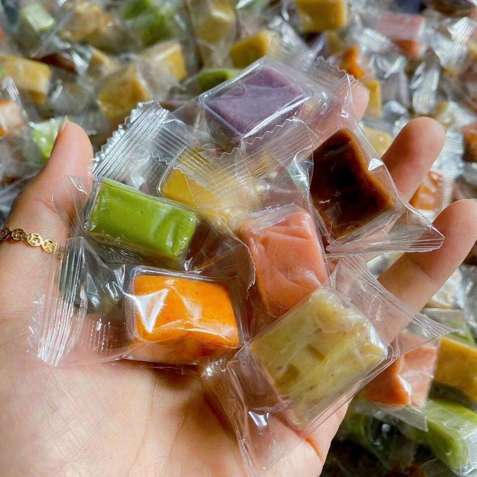 1kg kẹo dừa Bến Tre mix đủ vị_Doanvatgiasi