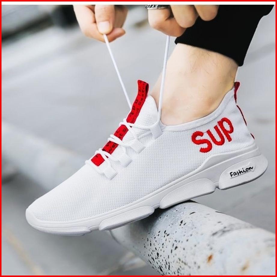 giày nam,giày sneaker thể thao, giày Sup cổ thấp thời trang. tặng kèm tất lửa nam cao cấp