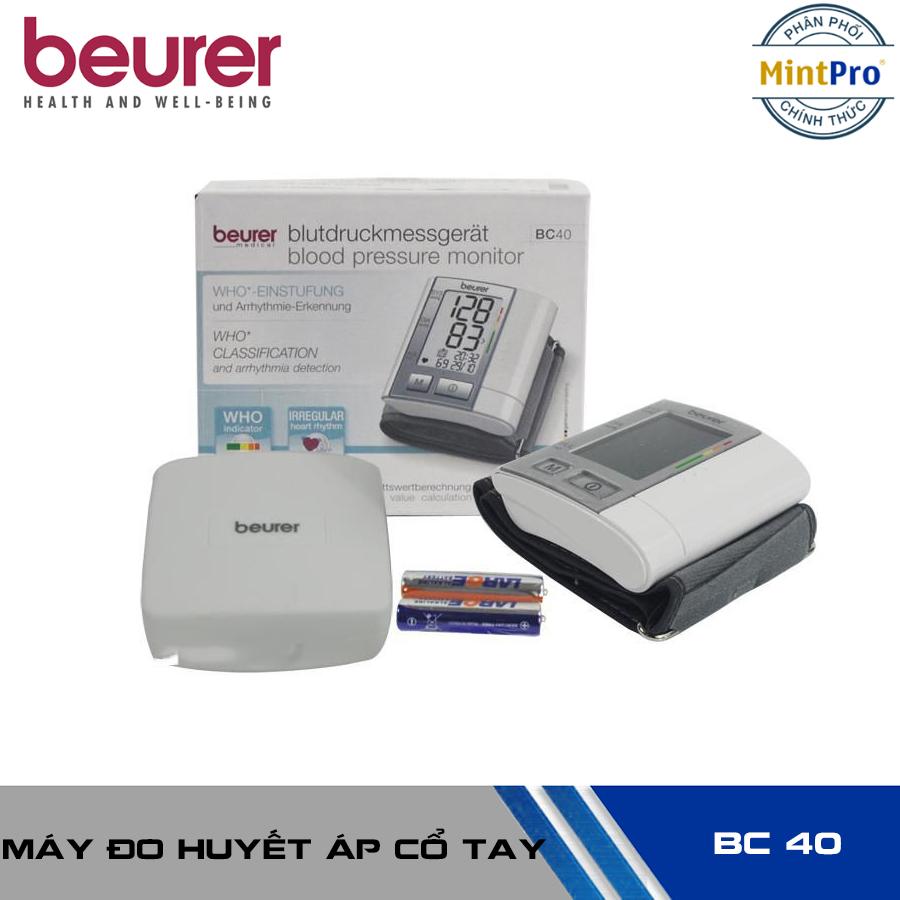 Máy đo huyết áp cổ tay Beurer BC40