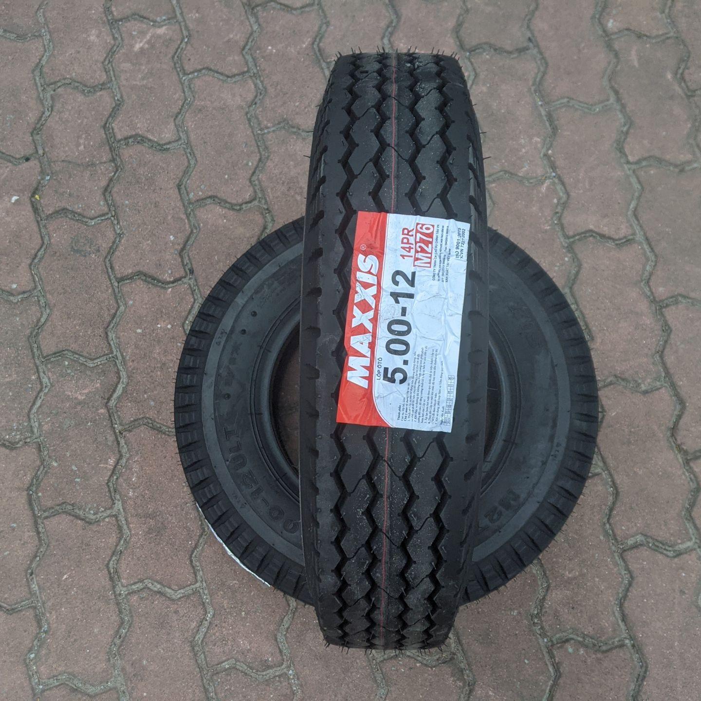 Lốp Maxxis 500-12  M276  14PR gai Xuôi