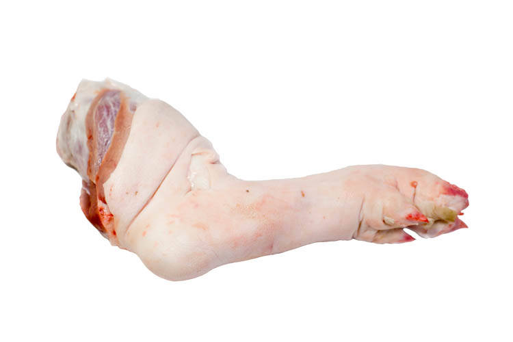 1 cái chân giò heo sau 2kg - thịt heo tươi nóng tân giàu food