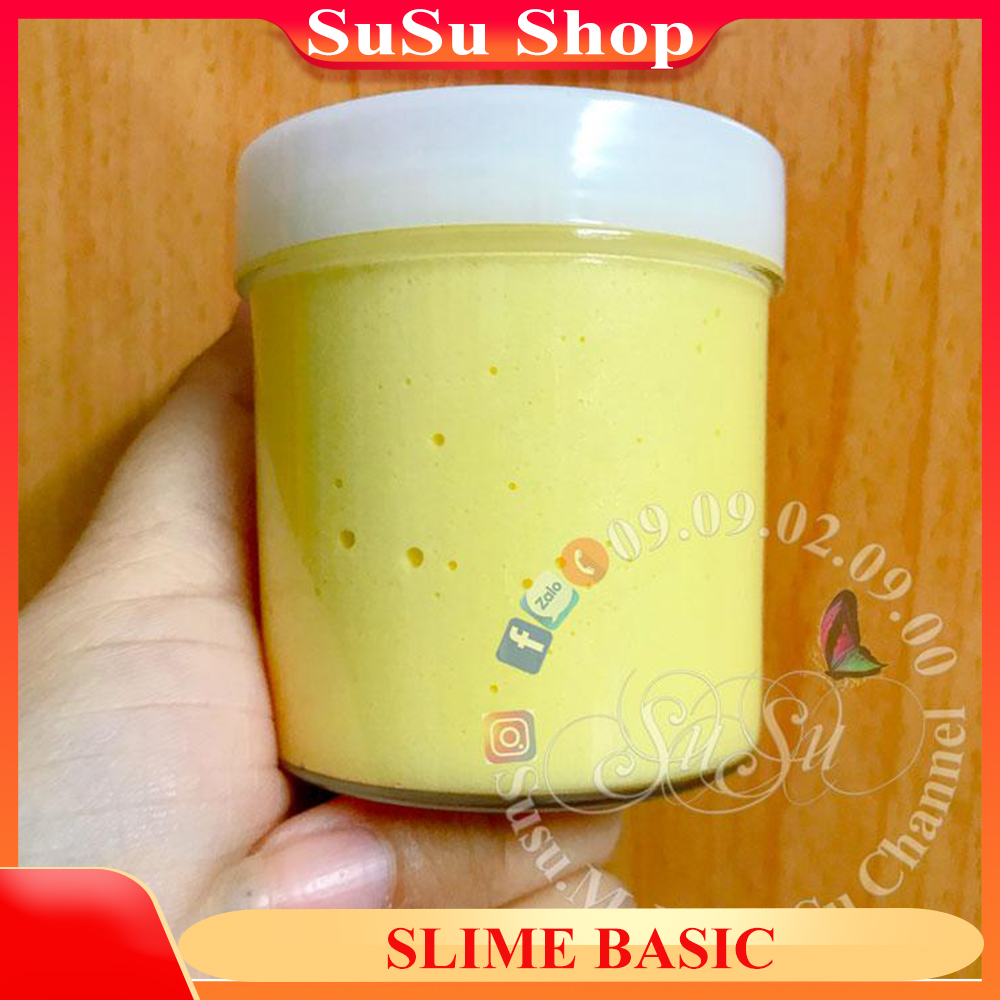 Slime basic giá rẻ 1k , slime trong siêu mềm , slime mây siêu xơi siêu xốp , Slime an toàn cho bé , sản xuất từ nguyên liệu làm slime đã được cấp giấy kiểm định an toàn – Sumo mall