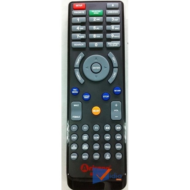 Remote Đầu điã Arirang AR-3600 AR-3600KTV AR-360B AR-3600S DH-3600Elite