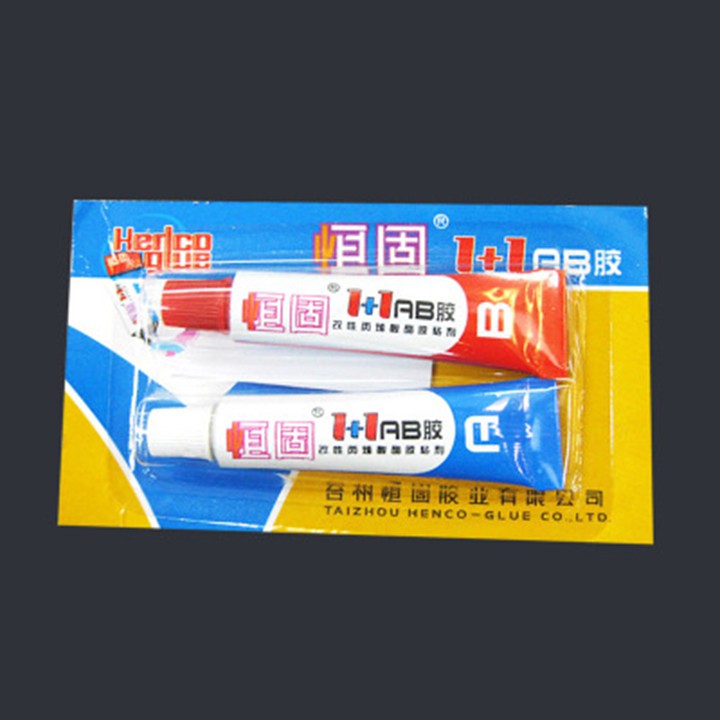 Keo ab khô cứng trắng đục siêu dính f579spaz
