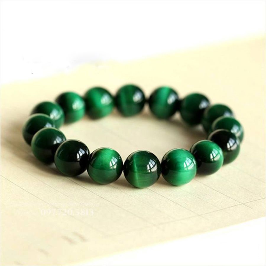 Giá Ưu Đãi - Chuỗi Mắt Hổ Xanh Đá Tự Nhiên Size 8 - 16mm [ Hình Chụp Thật] Đa dạng Màu sắc, Size Đá cho Khách hàng lựa chọn. Phong Thủy cho Gia chủ mạng Mộc, Hỏa, Thủy.