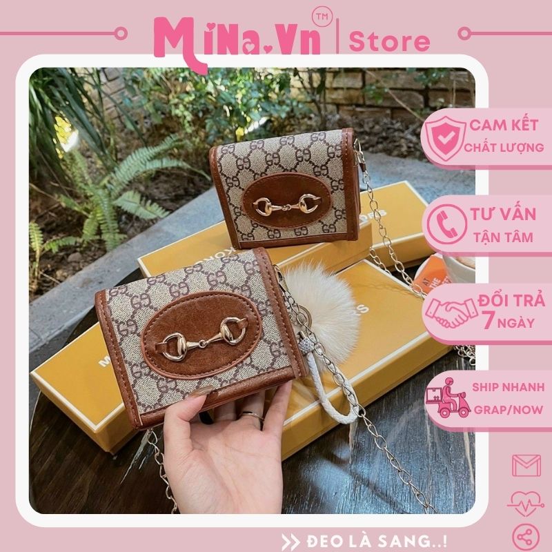 Túi xách nữ mini túi đeo chéo mini móc nối hottrend siêu rẻ a025 - mina