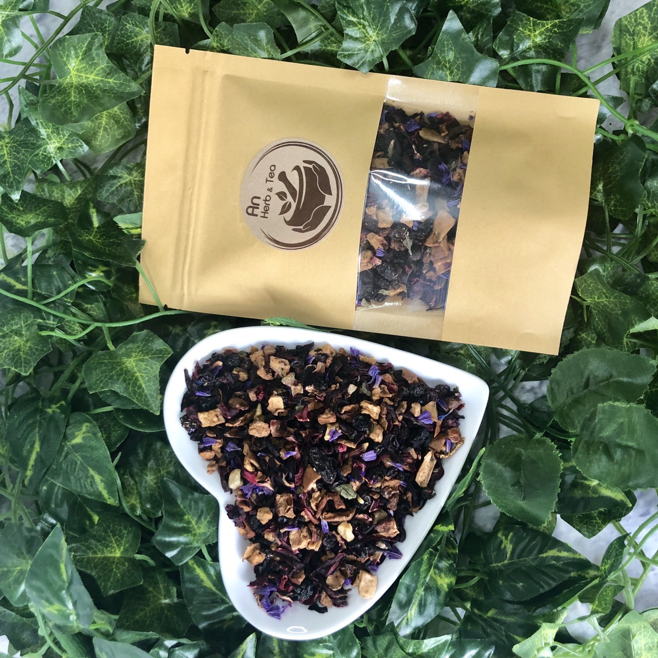 [HCM]Trà Trái Cây Vị Việt Quất & Sữa Chua - Magic Tea100g