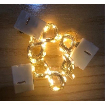 Đèn Leb Đom Đóm Chạy Pin Dài 2m-Đèn Led Trang Trí Siêu Đẹp