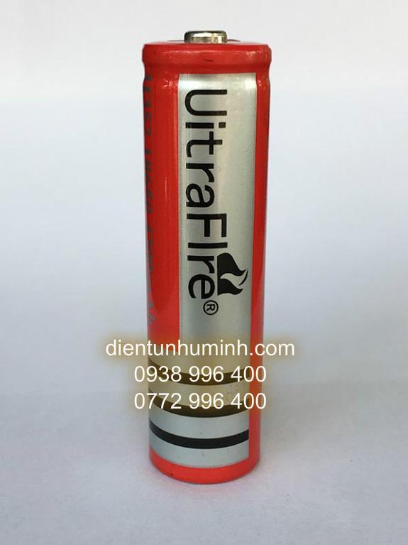 [HCM]Pin sạc 3.7V / 4.2V H352 18650 4200mAh Uitraflre Đỏ ( Đầu Nồi ) cho sạc dự phòng đèn pin đồ chơi