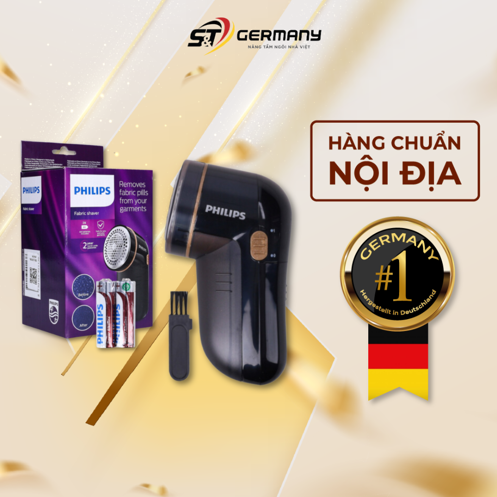 Máy cắt lông xù cao cấp philips gc026/00, gc026/80 nội địa đức máy cắt lông xù quần áo cầm tay tiện lợi germanysnt