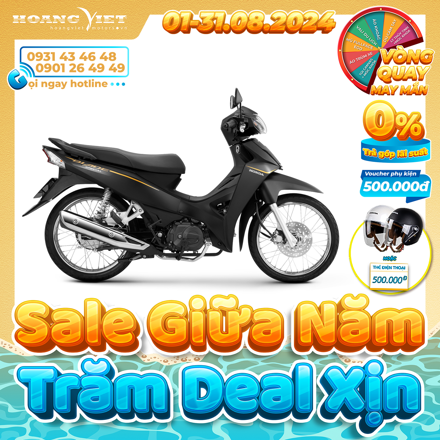 Xe máy honda blade 110cc 2023 - phiên bản đặc biệt