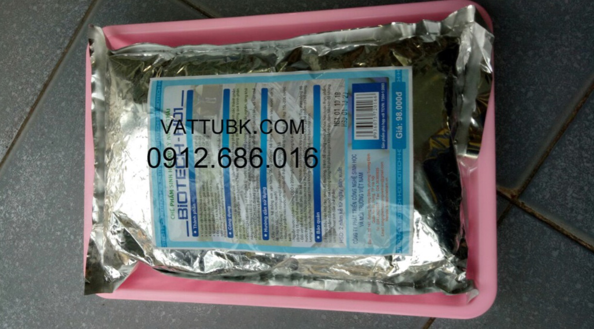 Vi sinh xử lý nước thải, bể phốt biootech h01