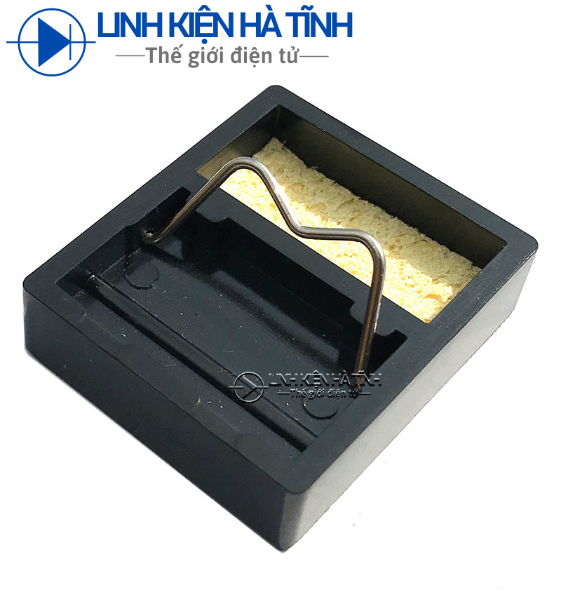 Đế gác mỏ hàn mini kèm miếng bọt biển