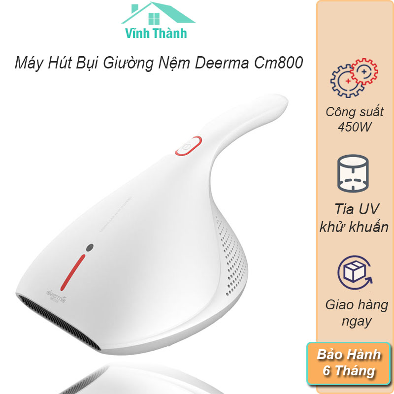 Máy Hút Bụi Diệt Khuẩn Giường Nệm CM800 Bằng Tia UV - Máy Hút Bụi Mịn Công Suất Lớn 450W