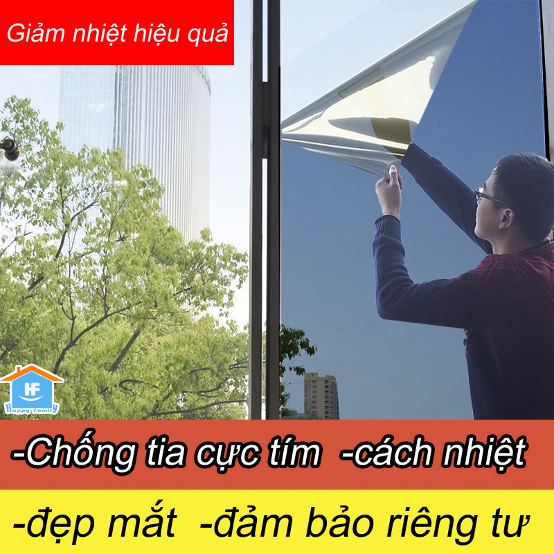 Decal phim dán kính cách nhiệt chống UV chống nắng tiết kiệm điện năng