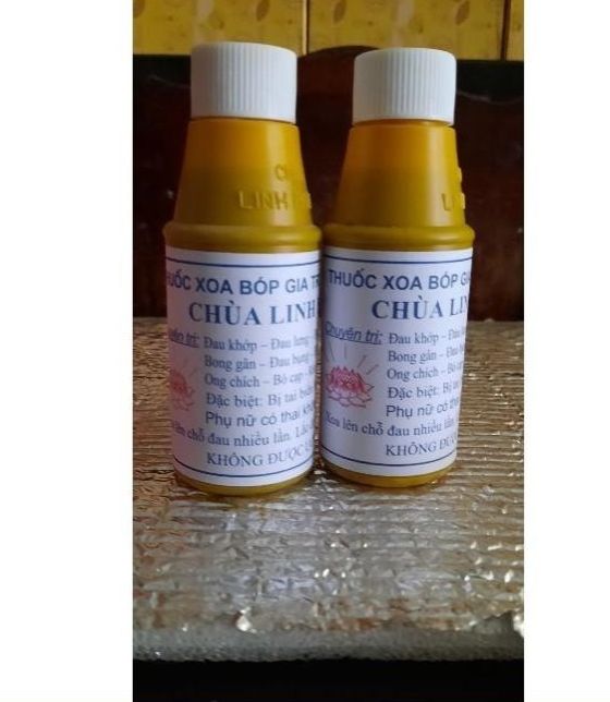 Chai Dầu Xoa Bóp Chùa Linh Phong - CHÍNH HÃNG NHA, LOẠI 1