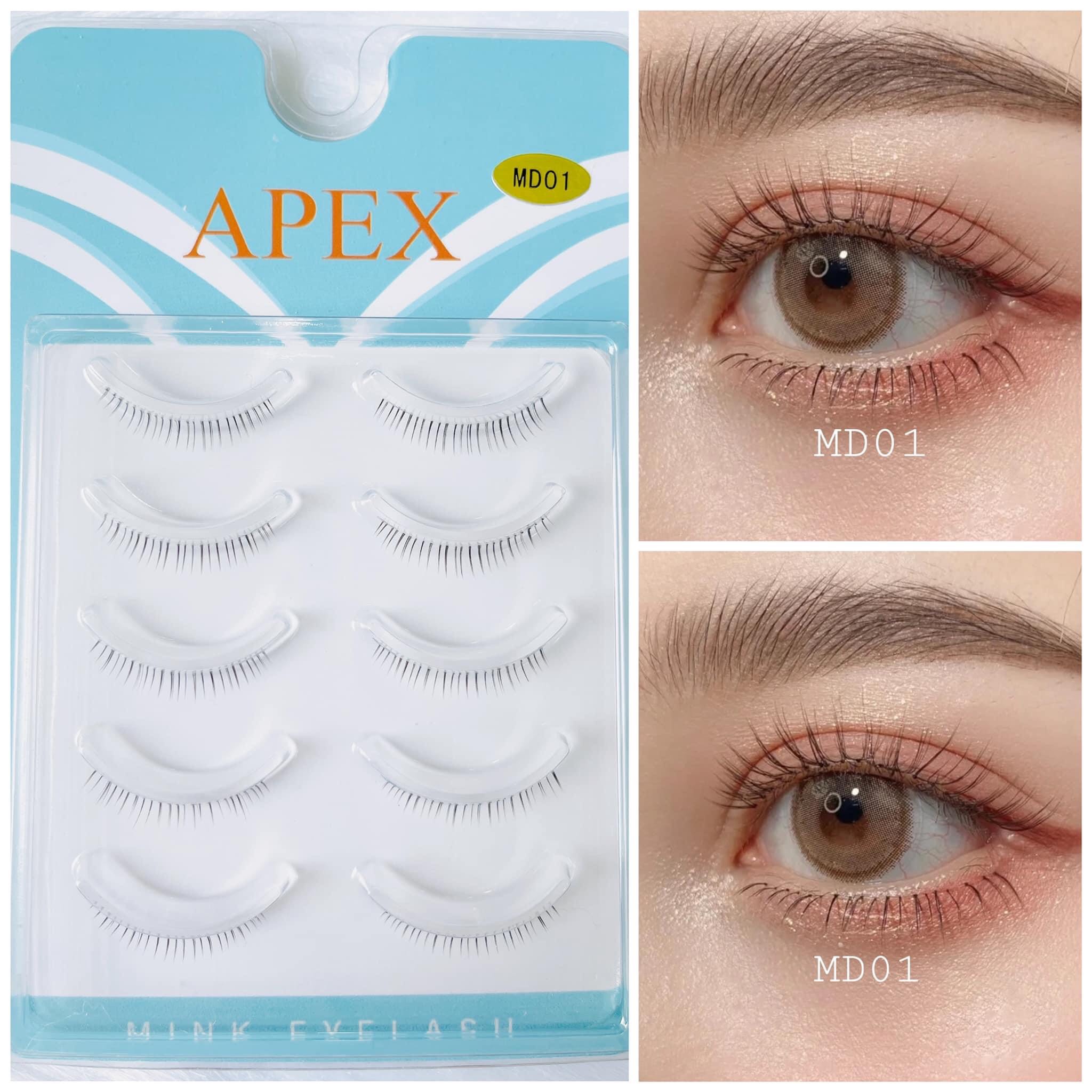 Lông mi dưới -Mi gân trong Apex đủ mã - Xu hướng Make Up mới nhất