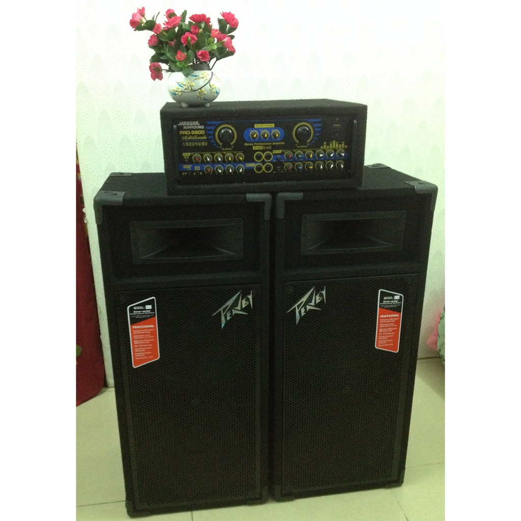 [Trả góp 0%]DÀN ÂM THANH HÁT KARAOKE LOA 4 BASS SÂN KHẤU PEAVEY CHƠI NGOÀI TRỜI