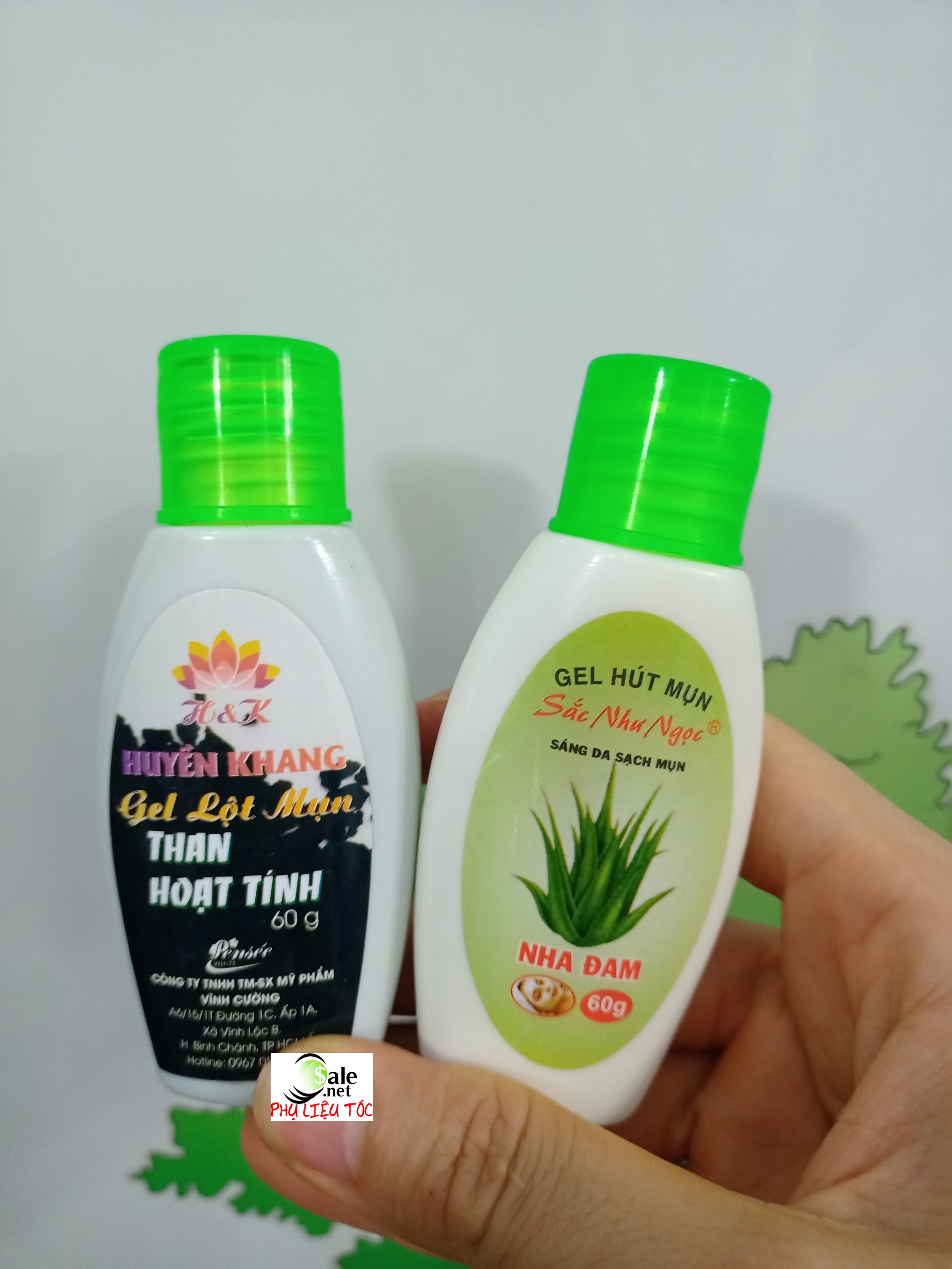 Gel hút mụn nha đam / than tre kích cỡ nhỏ