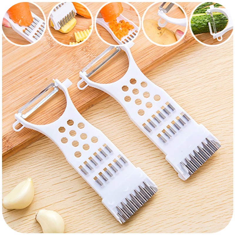 Dụng cụ nạo gọt củ quả đa năng, bào sợi, gọt vỏ, thái lát, bào nhuyễn, nạo củ quả, sắc bén, dễ sử dụng