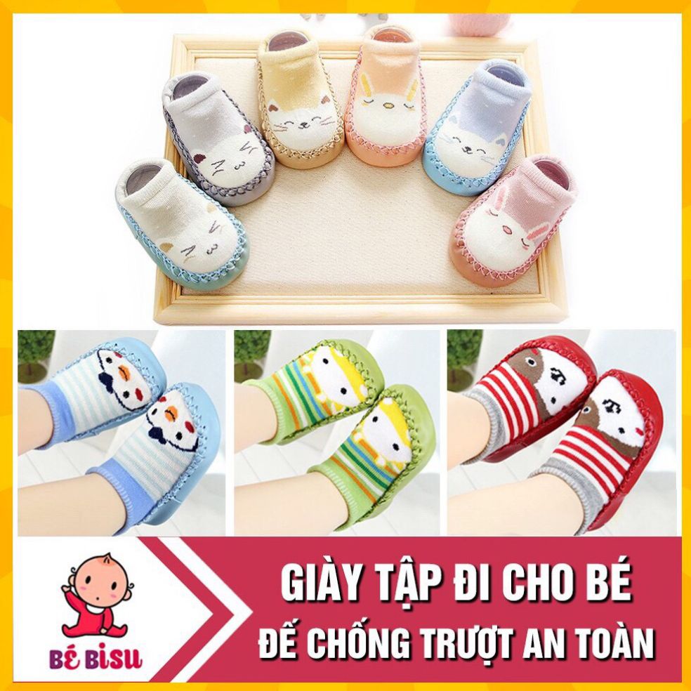 Giầy tất tập đi cho bé để chống trượt an toàn
