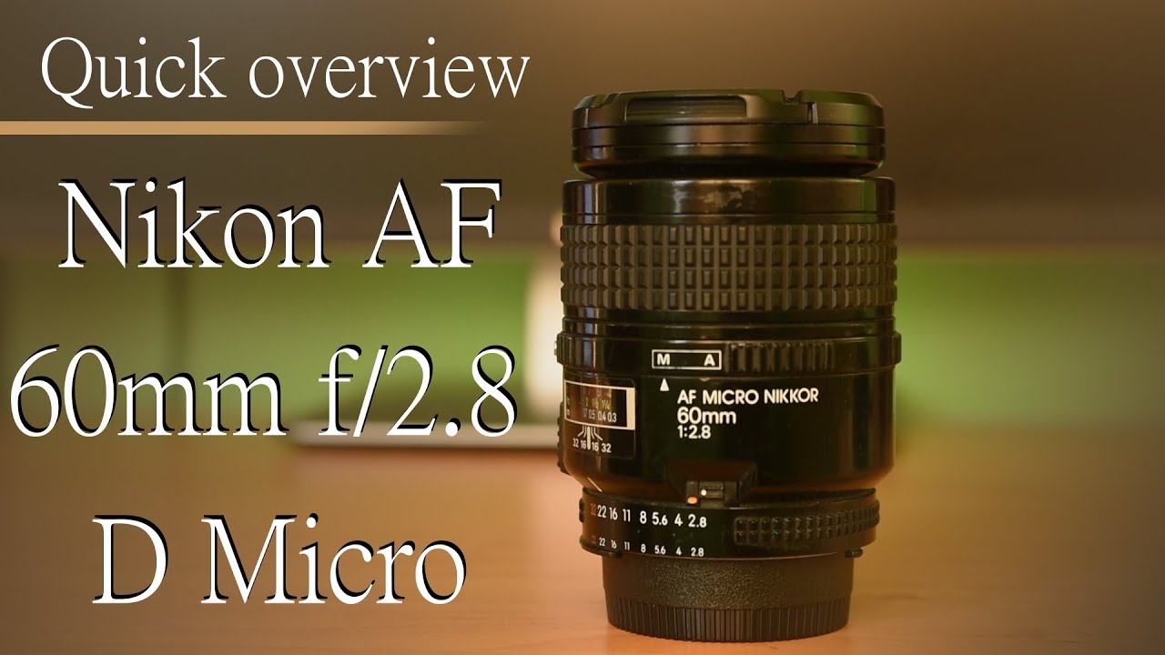 Ống kính nikon af micro 60mm 2.8d - chính hãng nikon vn
