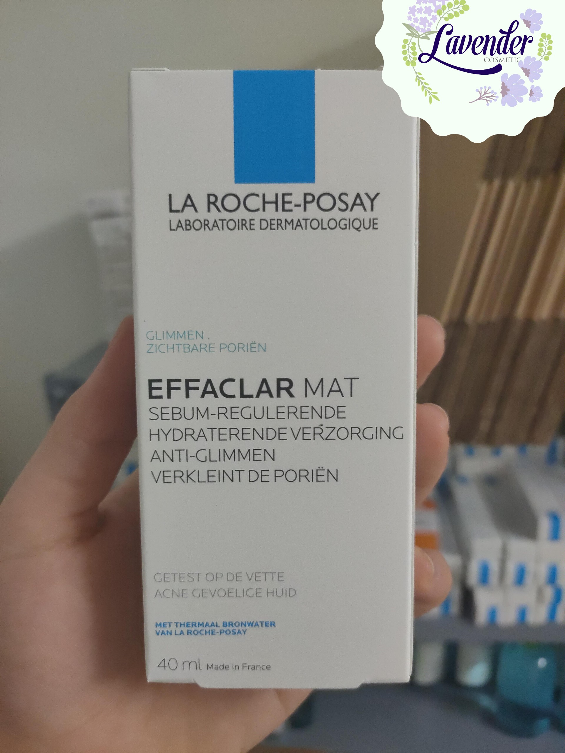 Vỏ xấu kem dưỡng ẩm la roche posay effaclar mat