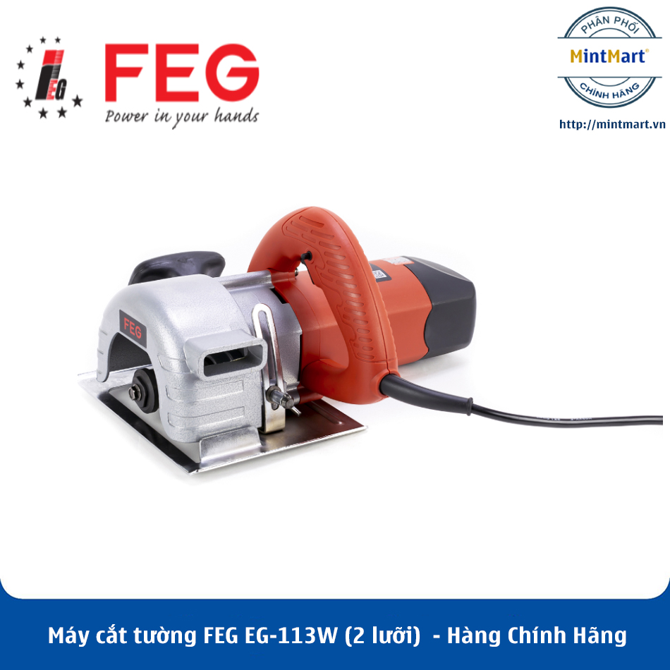 Máy cắt tường feg eg-113w - hàng chính hãng