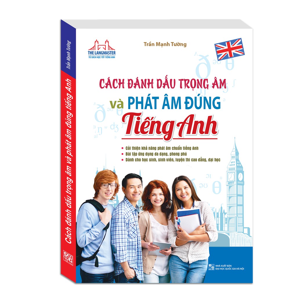 Sách - cách đánh dấu trọng âm và phát âm đúng tiếng anh