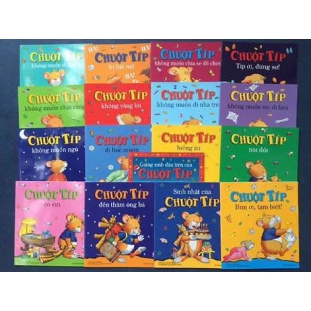 Nguyetlinhbook Sách - Bộ Truyện Chuột Típ - Tác Giả Marco Campanella, Anna Casalis.