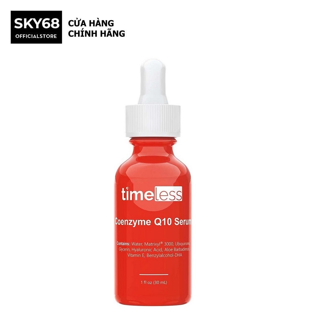 Tinh Chất Chống Lão Hóa Và Dưỡng Ẩm Timeless Coenzyme Q10 Serum 30ml