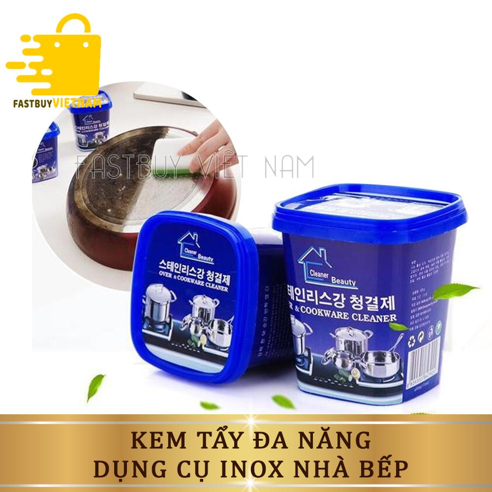 Kem Tẩy Đa Năng Rỉ Kim Loại Tẩy Xoong Nồi Và Đồ Gia Dụng Hàn Quốc 500ml - Kem Tẩy Rửa Xoong Nồi Đa Năng Hàn Quốc