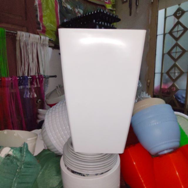 Combo 5 Chậu nhựa vuông cao 25x40cm loại đẹp siêu yêu siêu giảm giá