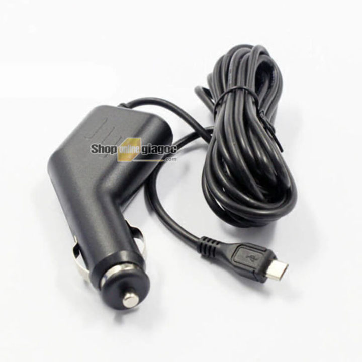 Tẩu cấp nguồn camera hành trình micro usb cắm tẩu 5v 2a
