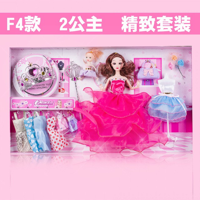 [HCM]Bộ Quà Tặng Búp Bê Barbie