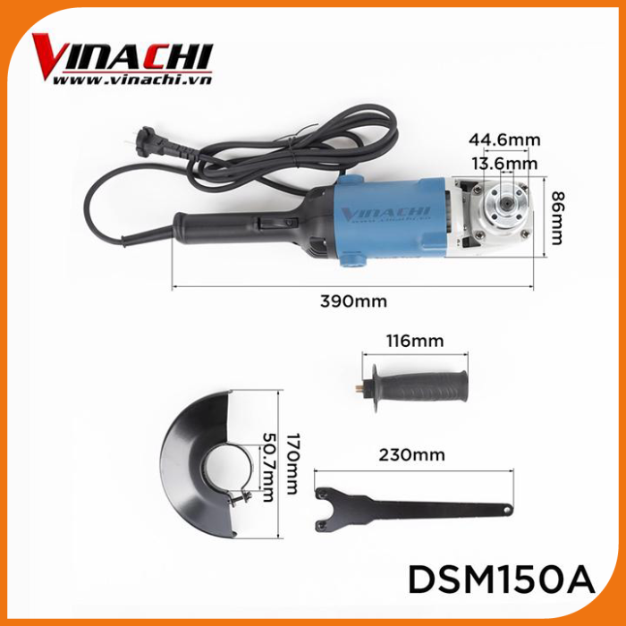 Máy mài góc dongcheng dsm150a