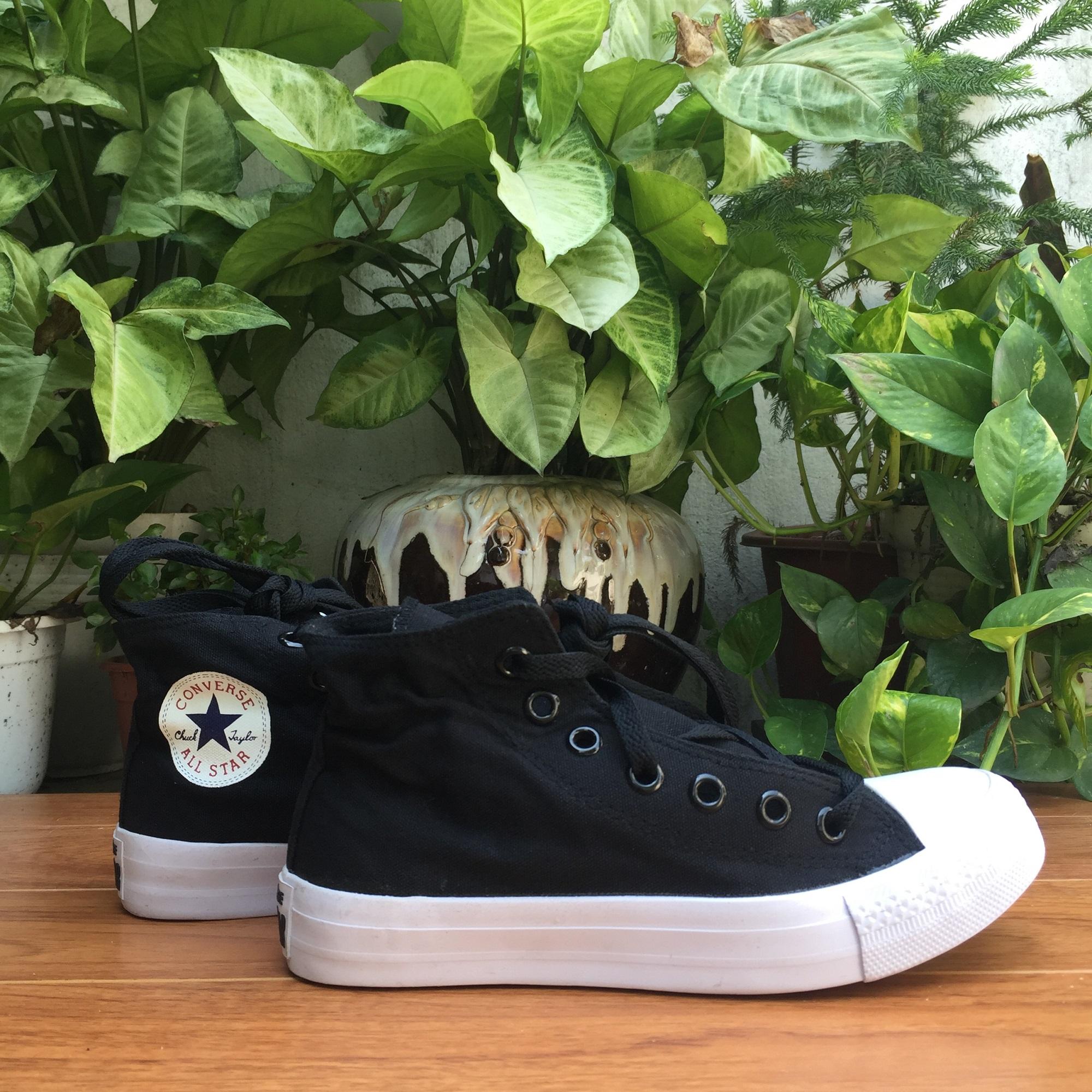 Giầy Converse Classic VNXK chuck II đen cao cổ Full size Nam Nữ