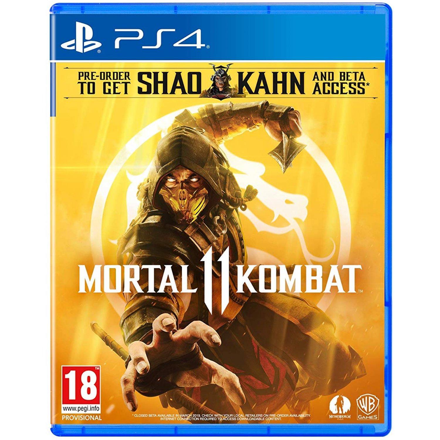 Đĩa game ps4 - mortal kombat 11