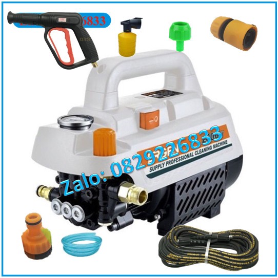 Máy rửa xe áp lực cao Huyndai HD11 - Có chỉnh áp- Hàng chính hãng bảo hành 12 tháng