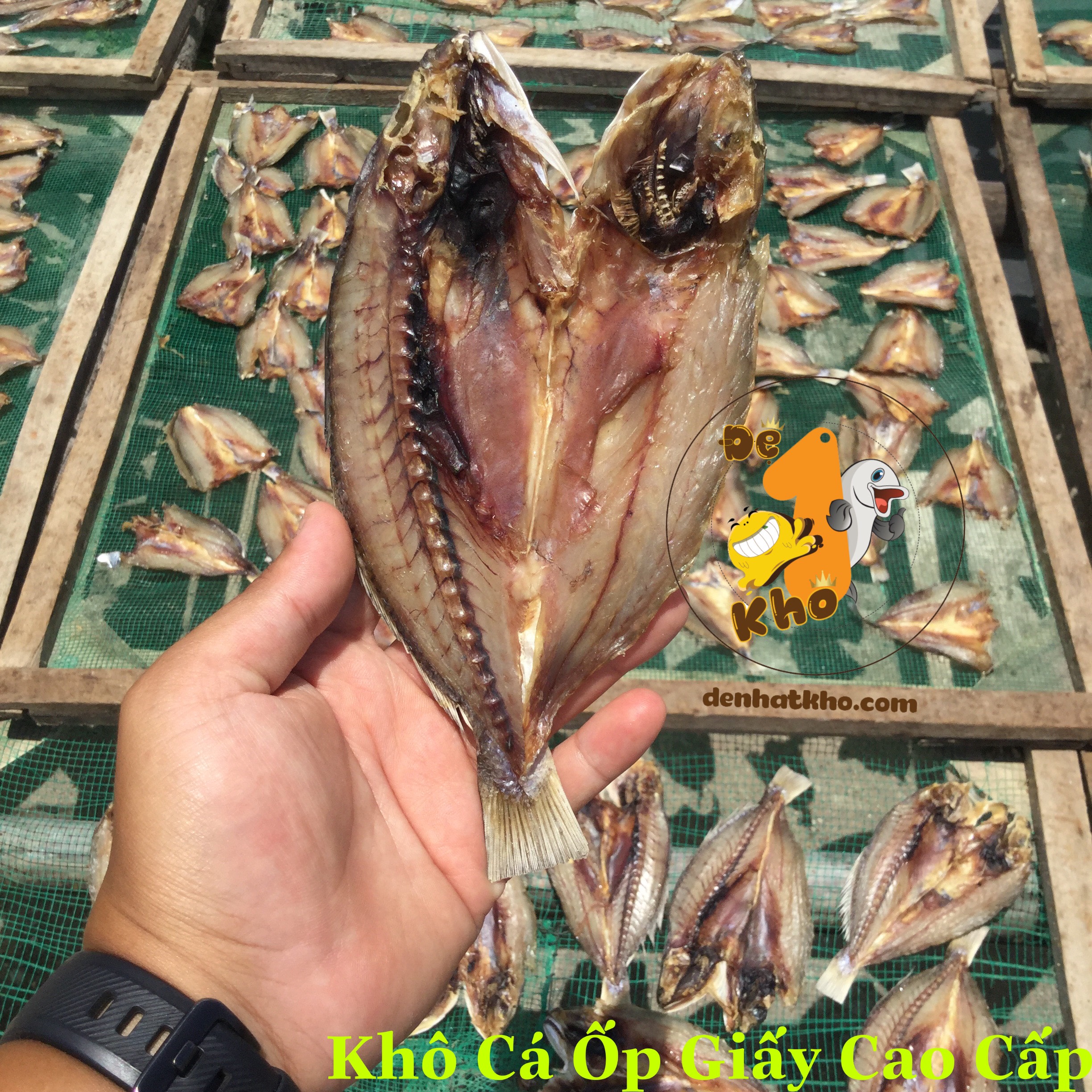 Khô Cá Đù 500G (Cá Ốp Giấy) Đệ Nhất Khô, Vị Lạc, Cá Size To, Thịt Dày, Chắc,Thơm, Hàng Cao Cấp Chất Lượng Xuất Khẩu, Đặc Sản Phan Thiết