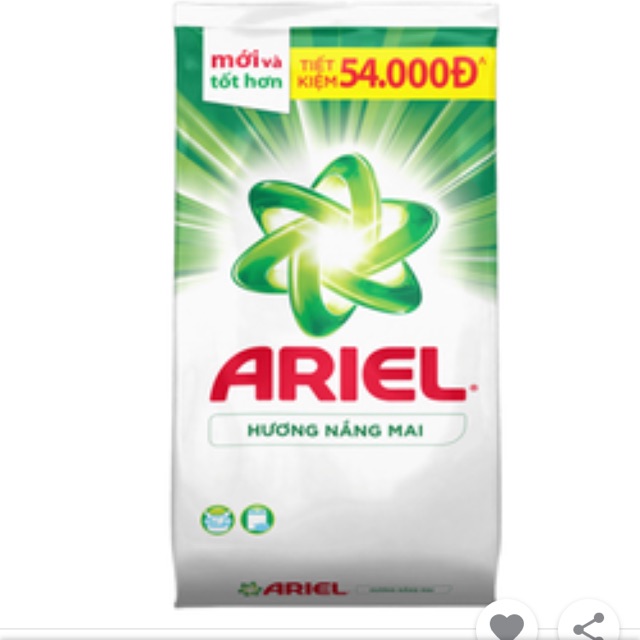 Bột Giặt Ariel Nắng Mai 2.5kg- 5,5kg ( 3 màu ngẫu nhiên)