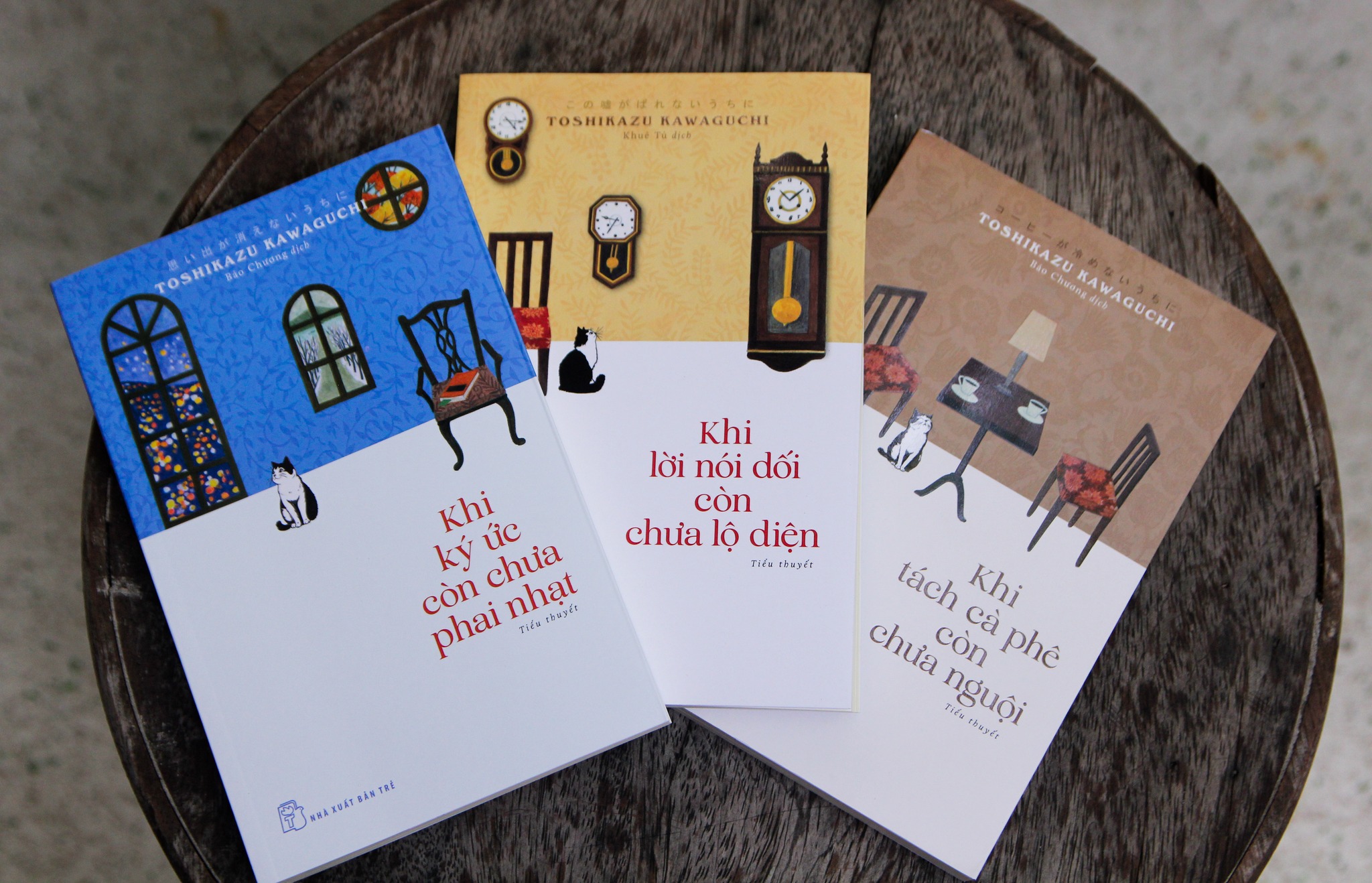 Sách NXB Trẻ - Combo 3 Quyển: Khi Tách Cà Phê Còn Chưa Nguội, Khi Lời Nói Dối Còn Chưa Lộ Diện, Khi Ký Ức Còn Chưa Phai Nhạt (Toshikazu Kawaguchi)