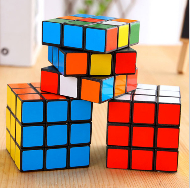 Rubik 3x3 viền đen cao cấp - cục rubik 3x3x3, rubik 3x3 xoay trơn siêu mượt, rubit, robik 3x3 giá rẻ - đồ chơi trẻ em bfun- kích thích trí não, tạo sự tập trung