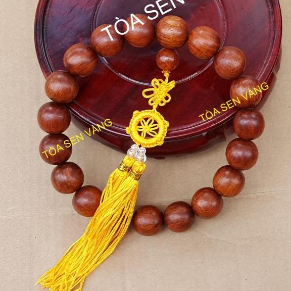 CHUỖI HẠT NIỆM PHẬT - GỖ GIÁNG HƯƠNG 25MM