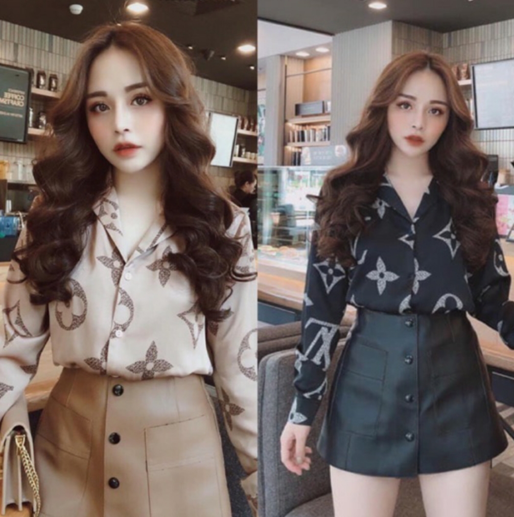 [HCM]Áo sơ mi nữ cổ vest cao cấp
