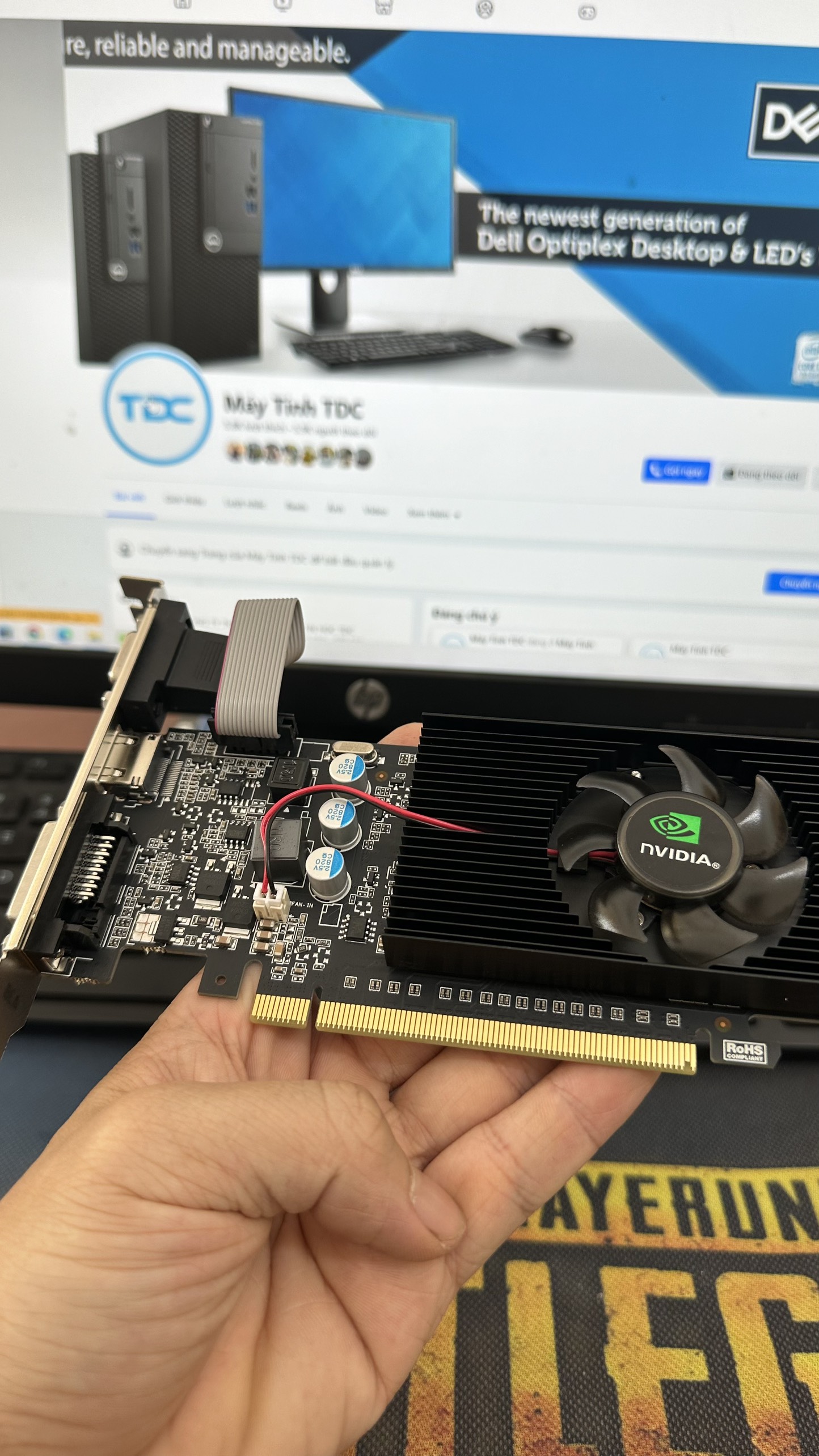 Card màn hình - vga gt 730 4gb ddr3. hàng đẹp như mới