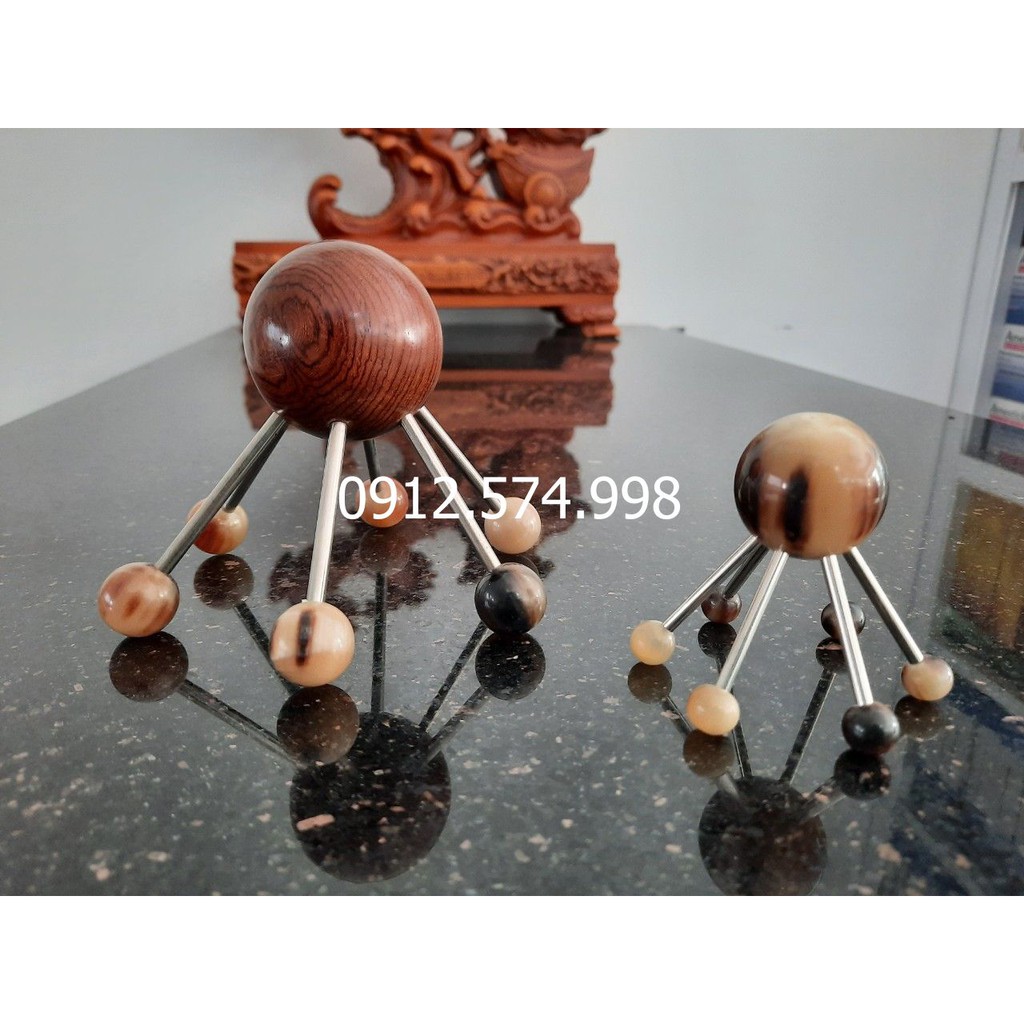 Con nhện đa năng diện chẩn massage da mặt, giảm đau nhức hiệu quả