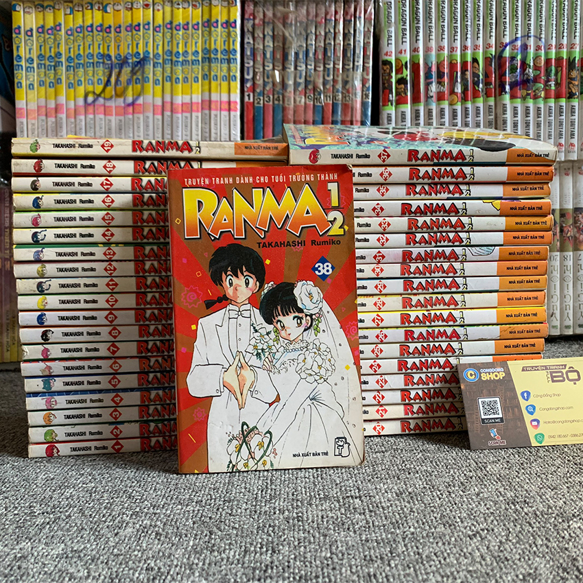 Truyện Một Nửa Ranma Đọc Xuôi - Trọn Bộ 38 Tập - NXB Trẻ